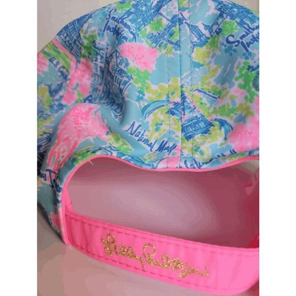 🌴☀️🏖 NWT LILLY PULITZER Women’s Run Around Hat Lilly Loves DC - Picture 16 of 16